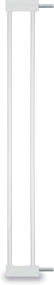 hauck 9 cm Verlängerung für Türschutzgitter ohne Bohren, White