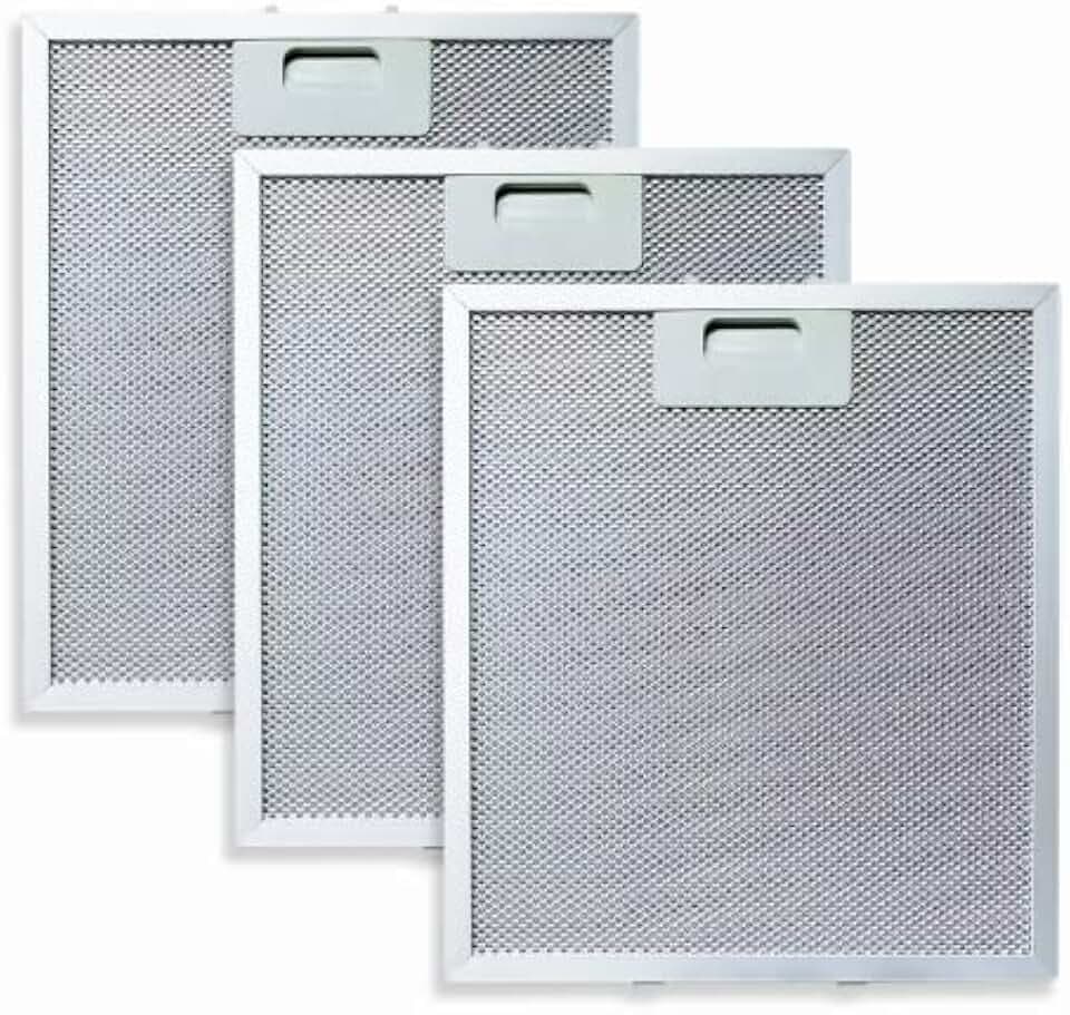 AP 3X 320 x 260mm Aluminium-Fettfilter Austauschfilter Dunstabzugshauben