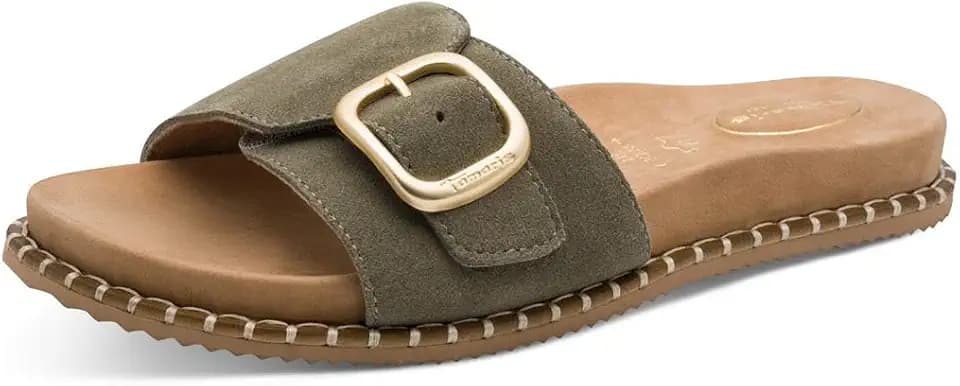 Tamaris Wide FIT Pantolette Textil H-Weite