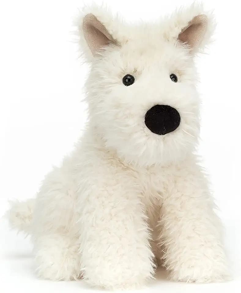Jellycat Munro Scottie Dog Stuffed Animal - Dogs & Puppies Plush Toy - Classic Children's Gift - Medium 10 Inches