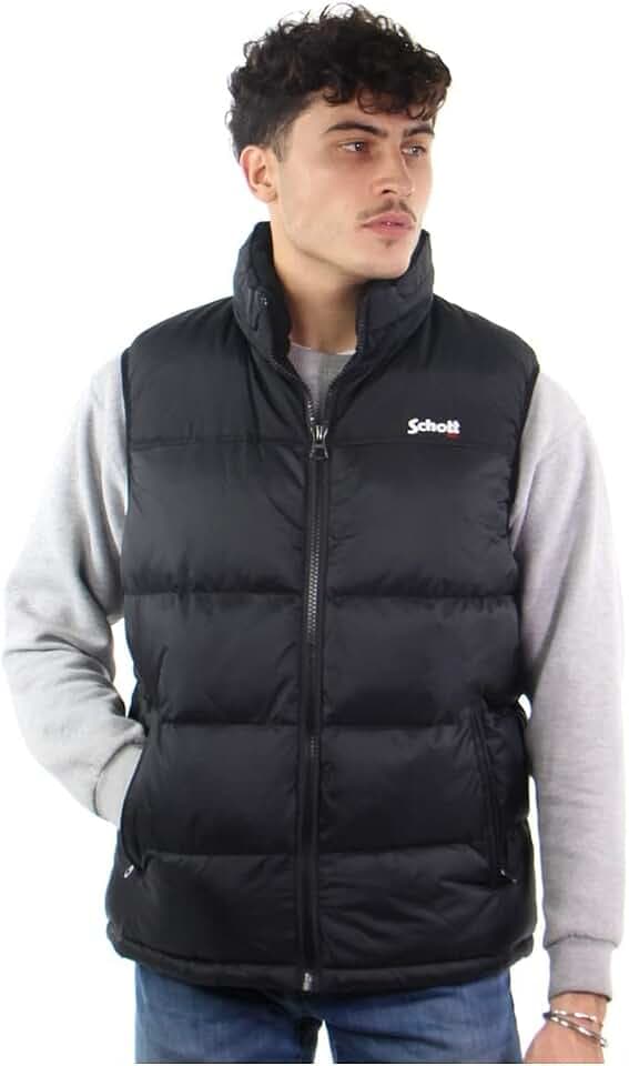 Schott NYC Herren Utahv Jacke (1er Pack)