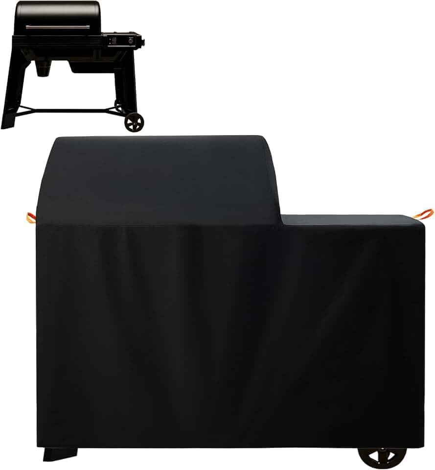 Pellet Grill Cover for Traeger Woodridge Smoker, Waterproof, Cover Only