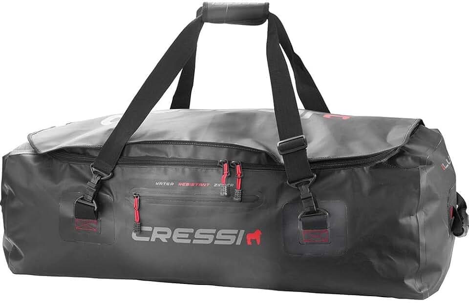 Gorilla Pro Bag/Black Logo Silver Red