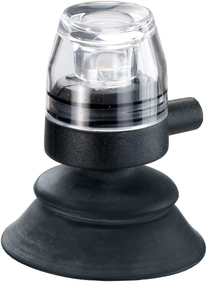 Hydor Luce Spot Led per Acquari LED SHOW, Subacquea, Sicura, con Ventosa, Risparmio Energetico, Bianco
