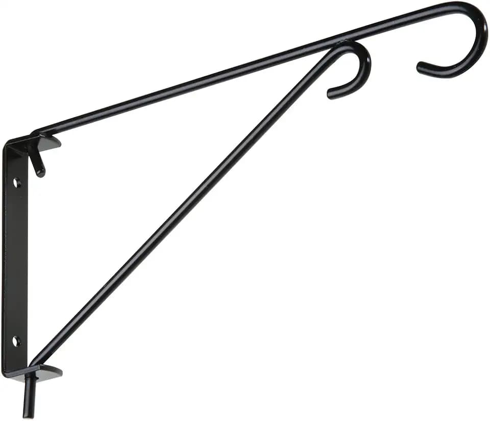 National Hardware N274-761 Swivel Bracket, Black, 9"