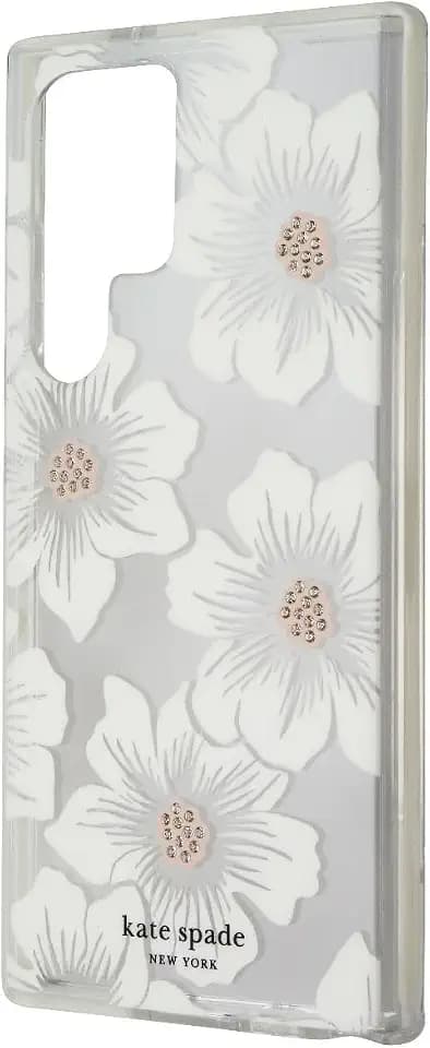 Kate Spade Defensive Hardshell Case for Samsung Galaxy S23 Ultra - Hollyhock Multicolor