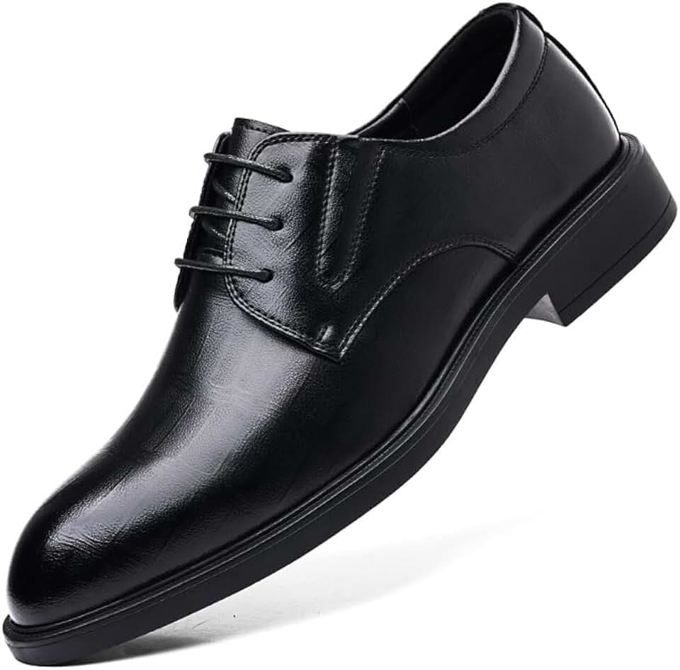Battle Men Men’s 3.2 Inches Taller Height Increasing Shoes Formal Dress