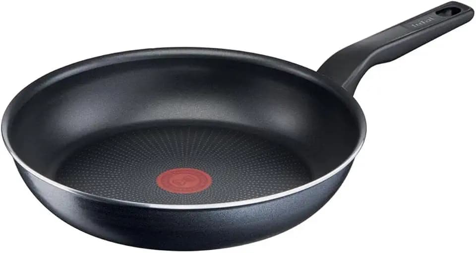 Tefal XL Force Bratpfanne 20 cm, Antihaftversiegelung, Thermo-Signal bei idealer Brattemperatur, widerstandsfähig, robust, stabiler Griff, nicht induktionsgeeignet, C38502