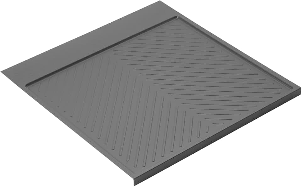 Emuca - Schutz für Böden von Küchenmöbeln, Schutz für Möbel M100, 967 x 580mm, Dicke 16 mm, Kunststoff, Anthrazitgrau