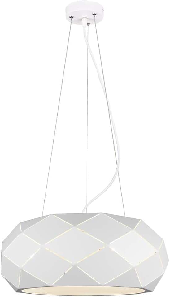 Trio Leuchten Pendelleuchte Zandor 303500331, Metall Weiß matt, exkl. 3x E27
