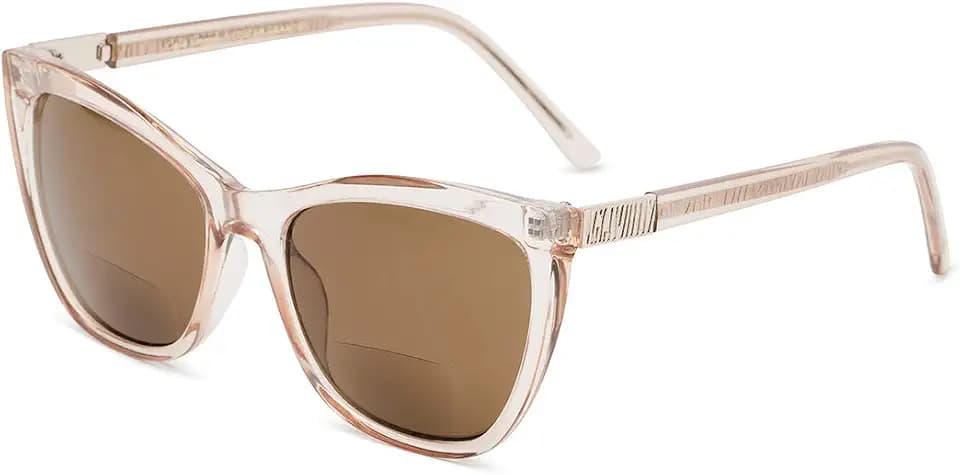 Foster Grant Sofia Vergara x Sofia SunReaders® Segment Style, Shiny Crystal Blush, 56 mm