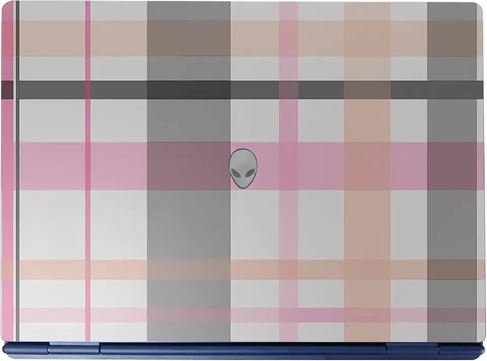 Laptop Skin Compatible with Alienware 16/16X Aurora (2025) - Plaid - Premium 3M Vinyl Protective Wrap Decal Cover - Easy to Apply | Crafted in The USA by MightySkins