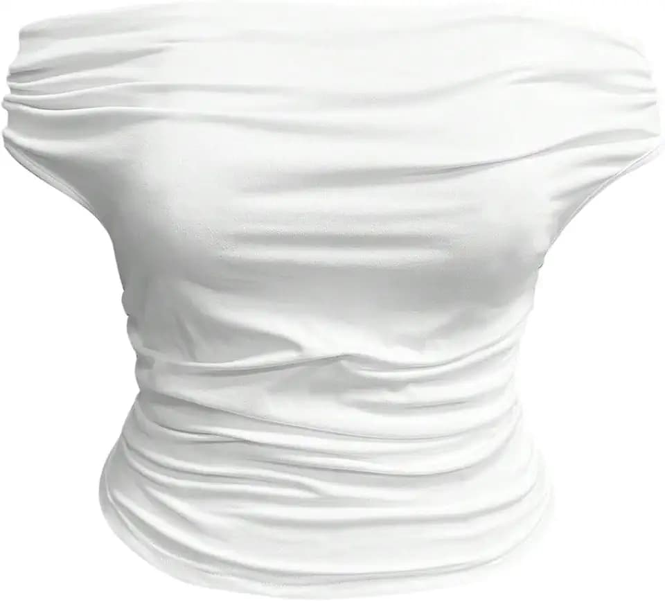 WDIRARA Women's Plus Size Off Shoulder Short Sleeve T Shirt