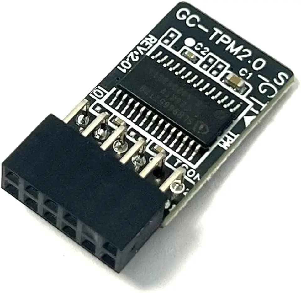 ZAHARA TPM2.0 Module LPC 12pin-1 Module with SLB9665 for Gigabyte Motherboard Compatible with GC-TPM2.0_S Replacement for B360M Gaming HD,Gaming 3, Power,D2V, D3V,HD3,M PRO