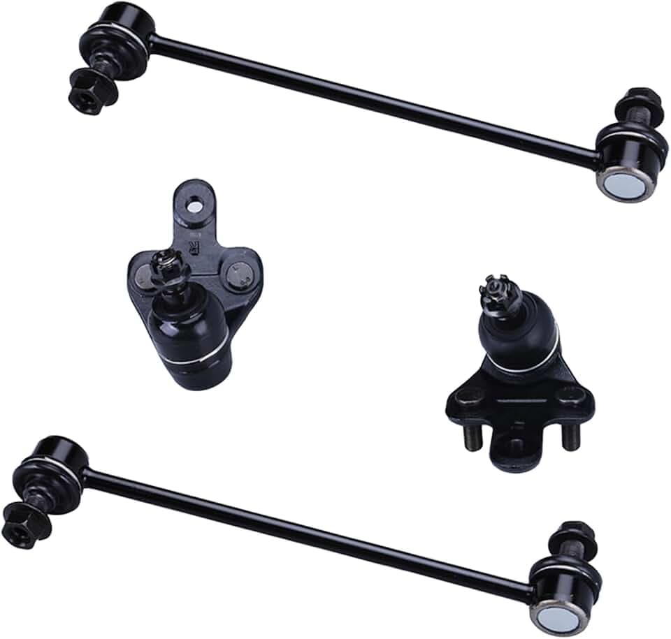Lower Ball Joints + Sway Bar Link Kit for Toyota Highlander 2008-2019