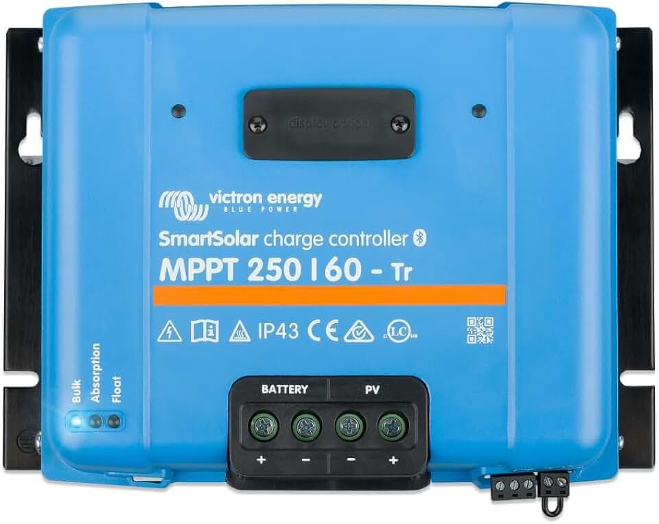 Victron Energy SmartSolar MPPT Tr Charge Controller 250V, 60A, 12/24/36/48V