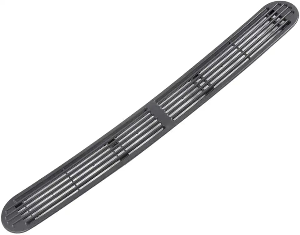 PIT66 Gray Graphite Dash Defrost Vent Grille Fit Chevy S10/Sonoma 1998-2004