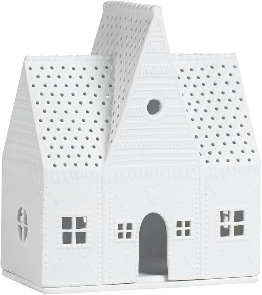 Räder Lebkuchen Lichthaus groß 16,5 x 9 x 20 cm, Porzellan
