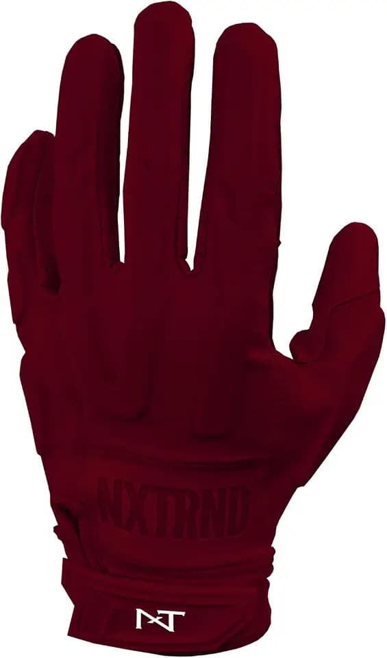 Nxtrnd G3 Padded Football Gloves, Sticky Padded Receiver & Lineman Gloves