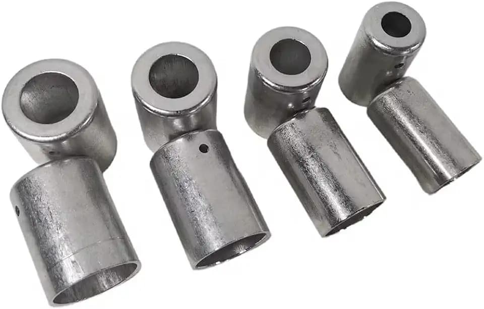 R134a Auto a/c hose pipe joint aluminum sleeve cap,aluminum crimp ferrule for Refrigerant hose 3/8'' 1/2'' 5/8'' 3/4'' pack of 80