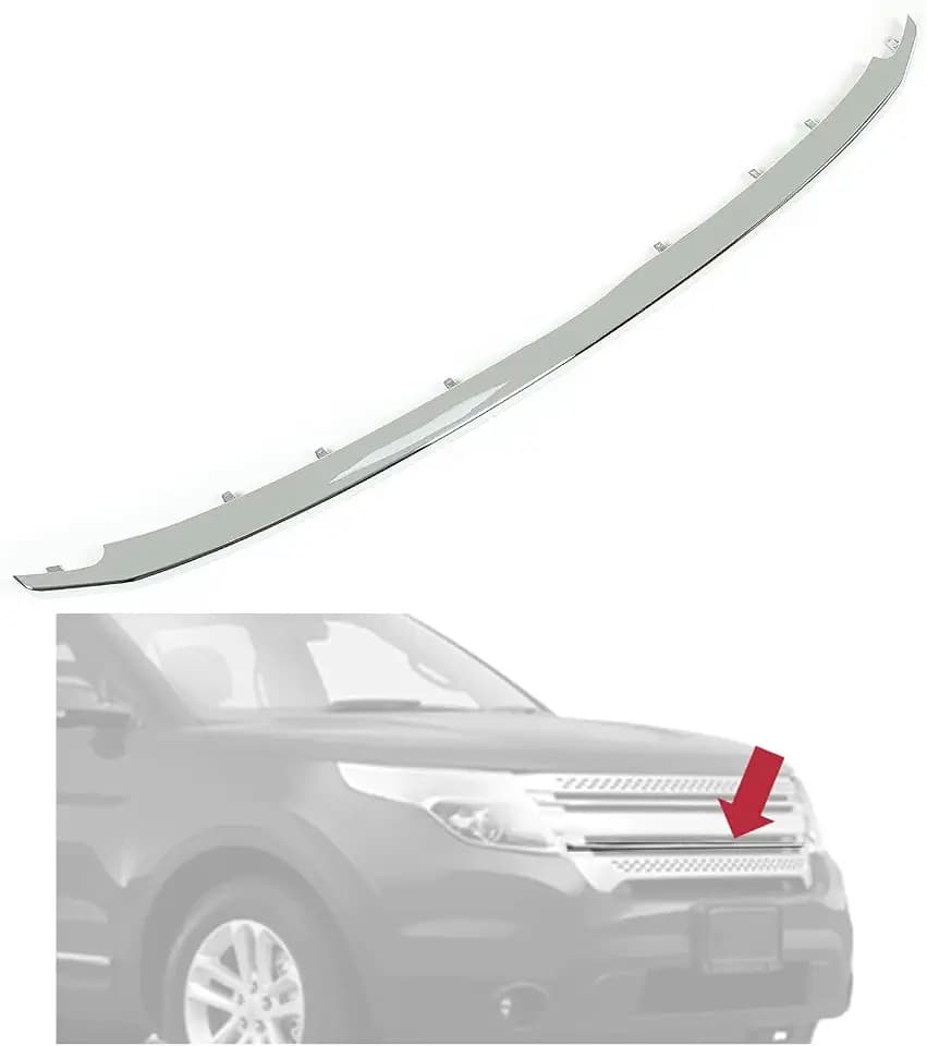 HECASA Grille Trim Compatible with 2011-2015 Explorer