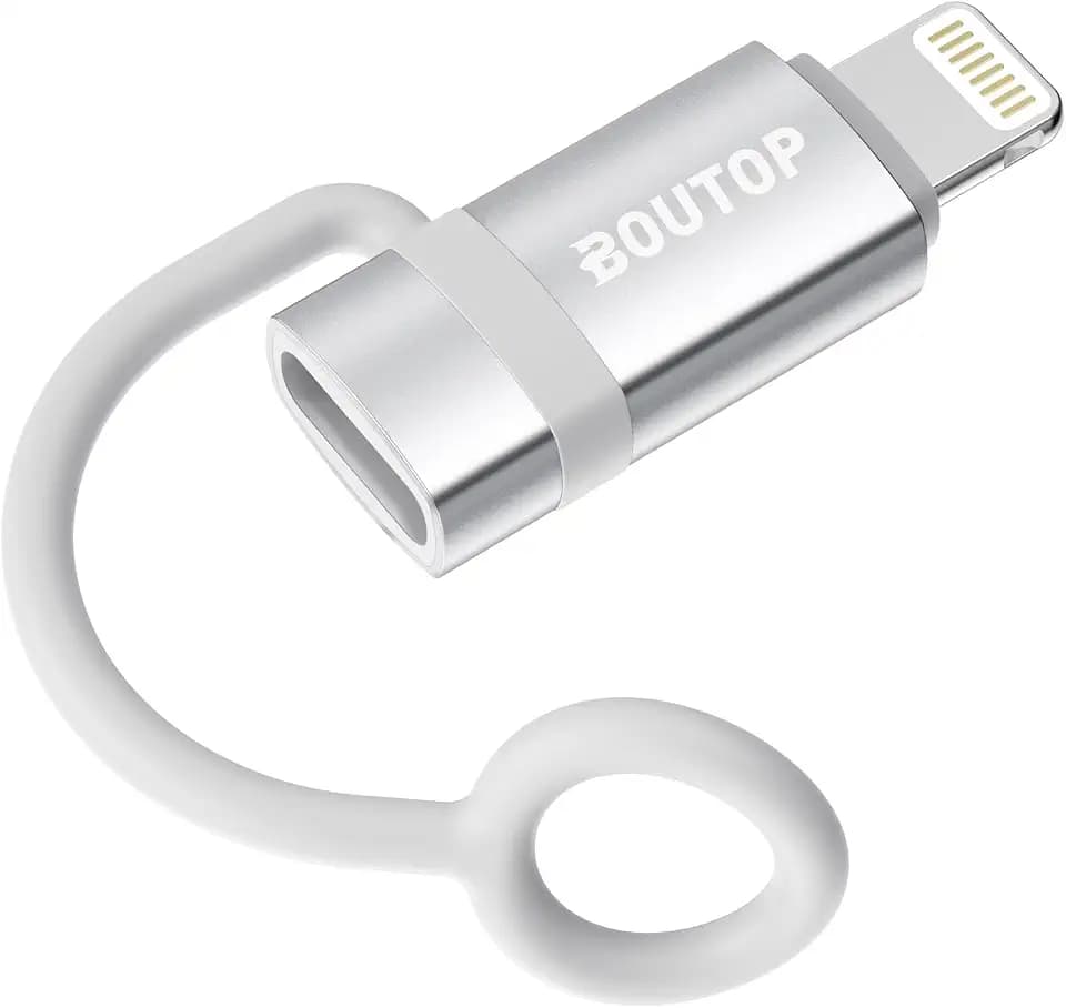 BOUTOP [MFi Certified] 36W USB C to Lightning Adapter