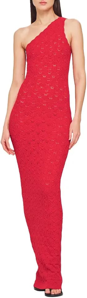 Ronny Kobo Women's One Shoulder Zelda Knit Dress