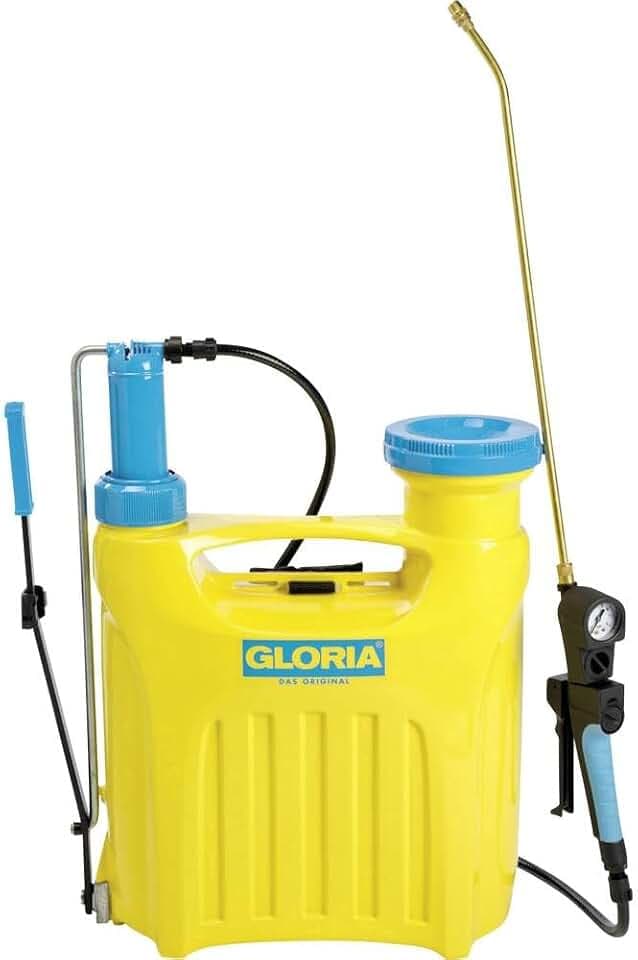 GLORIA Rückenspritze Hobby 1200 | 12 L Drucksprüher für große Flächen