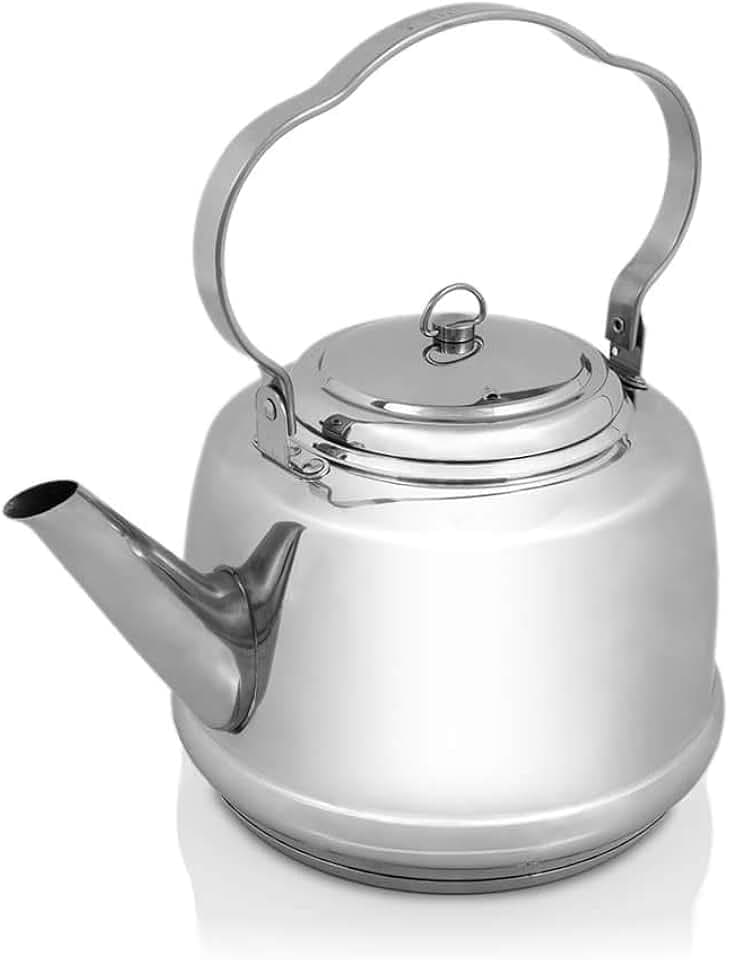 Petromax Teekessel tk0.8 Edelstahl - Kompakter Wasserkocher für Outdoor