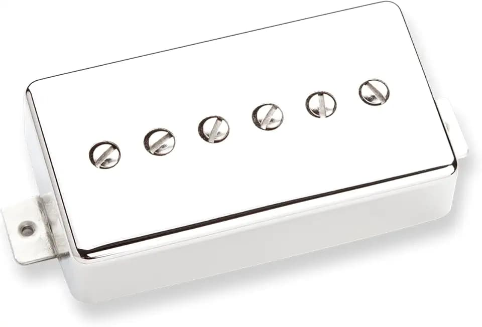 Seymour Duncan SPH90-1B-N Humbucker P90 Serie Phat Cat Silver Tonabnehmer für elektrische Gitarre