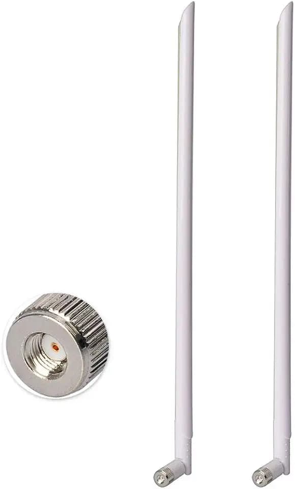Superbat WiFi Antenna 2.4GHz Antenna 11dBi with RP-SMA Omni Connector for Wireless Network Router PCI Card WLANs 2-Pack