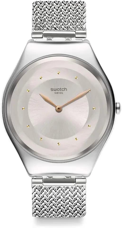 Swatch Skin Irony Unisex Watch Casual Polymer Blue Quartz Waterproof Skinsand