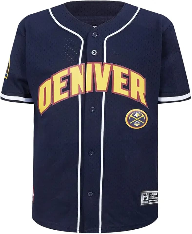 Big Boys NBA Mesh Button Down Top