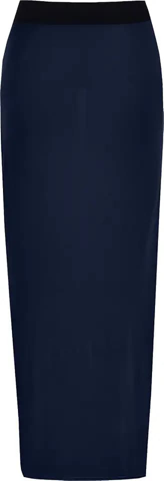 Womens Jersey Gypsy Long Midi Maxi Skirt with Elasticated Waist