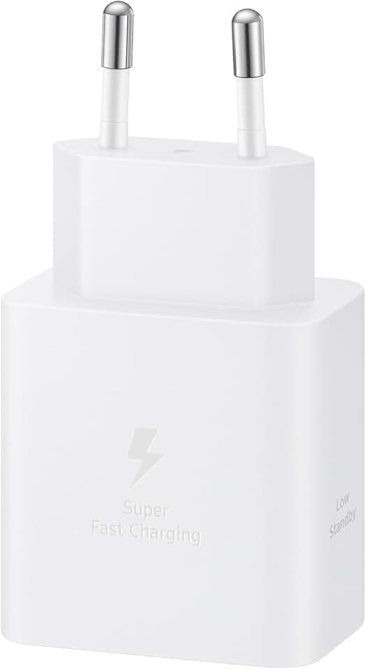 Samsung Schnellladeadapter EP-T4511N, USB-C Ladegerät mit 45W Schnellladen, kompatibel mit Geräten Anderer Hersteller, White