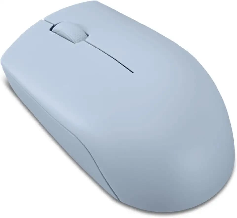 Lenovo 300 Wireless Compact Mouse – 2.4 GHz Cordless Computer Mouse for PC & Laptop with Windows – Ambidextrous Design – Optical Sensor 1000 DPI – 12-Month Battery Life – USB Nano Receiver, Black