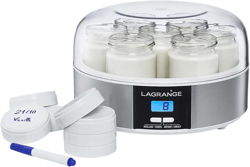 Joghurtbereiter 7 Becher à 150 ml 13 W - 439101 - lagrange