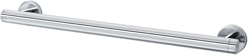 Tiger Boston Haltegriff 45 cm, Griff für sicheren Halt an der Badewanne oder in der Dusche, Wannengriff aus Edelstahl, Oberfläche: poliert (Chrom), TÜV-geprüfte Sicherheit