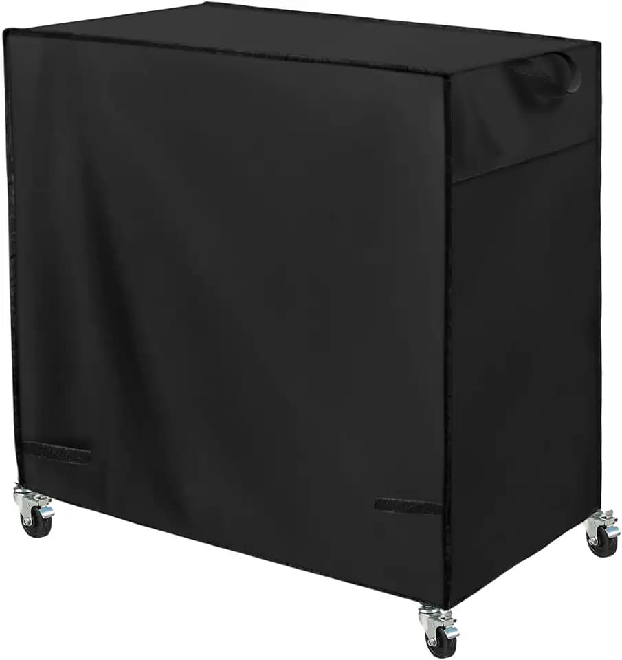 Patio Cooler Cart Cover,Fits for Most 80-100 Quart Rolling Cooler Cart,Waterproof Patio Ice Chest Protective Covers for Outdoor Bar Cart