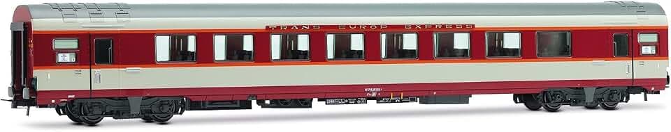 JOUEF HJ4194 SNCF, zusätzliche Gran Confort-Wagen A8tu für Tee „Le Kléber“, betongrau, Folge. IV-Personenwagen
