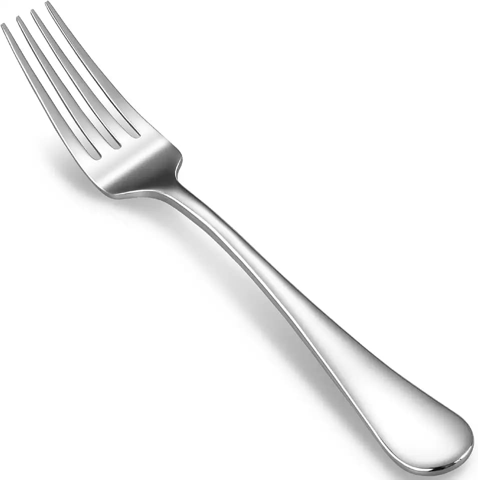 KEAWELL Premium Verona 4-Piece 8-Inch Dinner Fork Set (4, Dinner Forks)