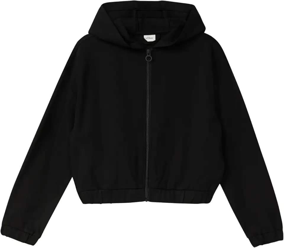 s.Oliver Interlock-Kapuzenjacke im Boxy Fit