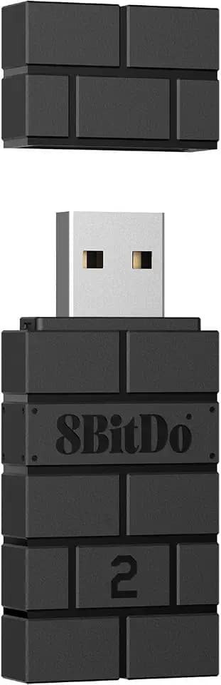 8Bitdo Wireless USB Adapter 2 for SwitchSwitch OLEDWindows PCMac and Raspberry Pifor PS5PS4Switch Pro Controller and More