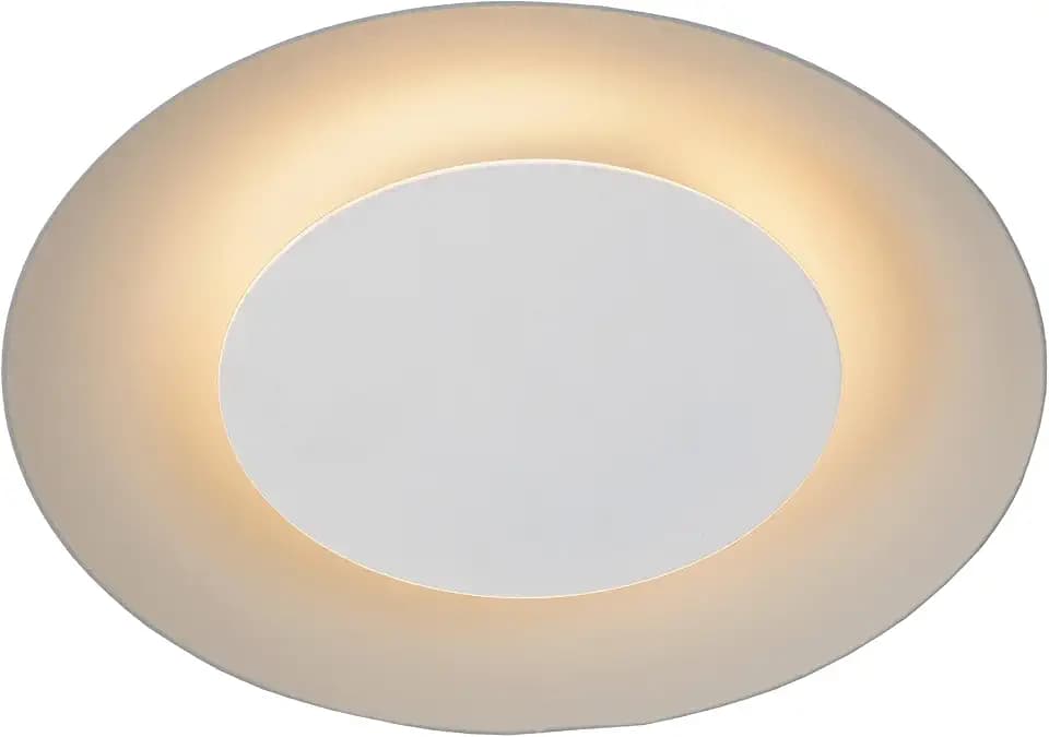 LUCIDE FOSKAL - Deckenleuchte - Ø 21,5 cm - LED - 1x6W 2700K - Weiß