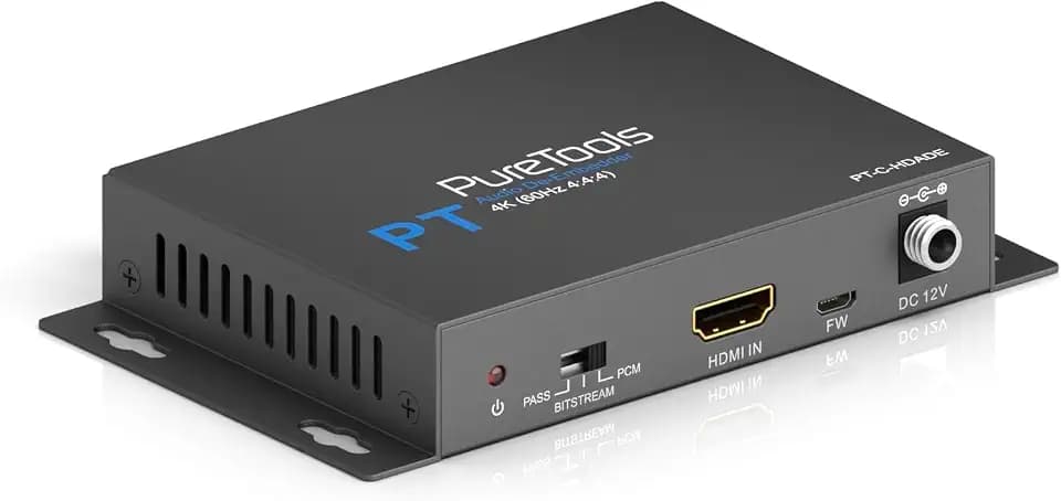 PureTools HDMI Audio Extractor De-Embedder 4K60 4:4:4