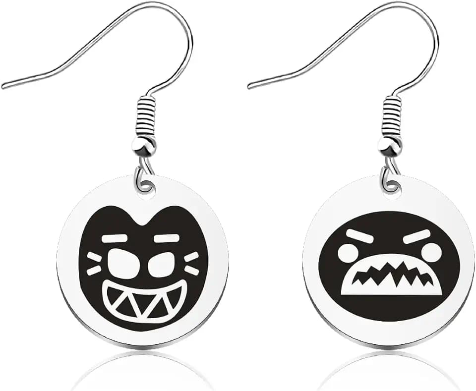 CYTING Funny Anime Meme Earrings Cartoon Movie Lover Gift Pirate Stainless Steel Jewelry Family Trip Gift Halloween Merch