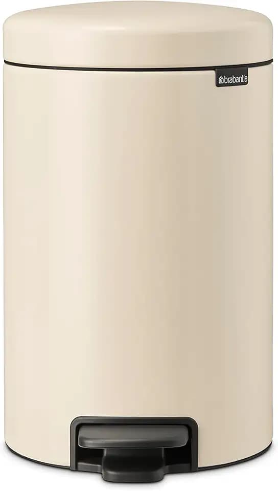 Brabantia NewIcon Treteimer, Soft Beige, 12 l