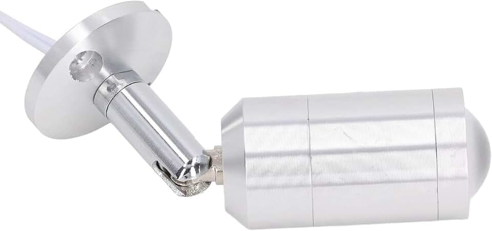 TOPINCN Vitrine Spotlight Schmuck Licht Innendeckenleuchte für LED-Licht für Mini für Oberflächenmontage 220V Miniatur Messing Außenstrahler Strahler (Natürliches Licht 4000K)