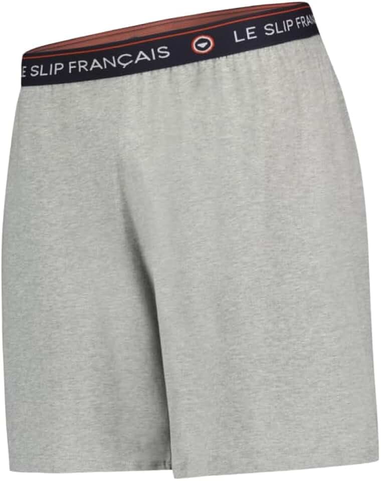 Le Slip Français Herren Invincible Tno-gris Chine Pyjamaunterteile, grau, S