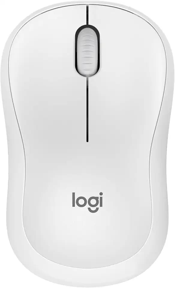 Logitech M240 Compact Silent Bluetooth Wireless Mouse - Off White